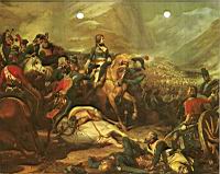 Bonaparte na Batalha de Rivoli (14 de Janeiro de 1797)